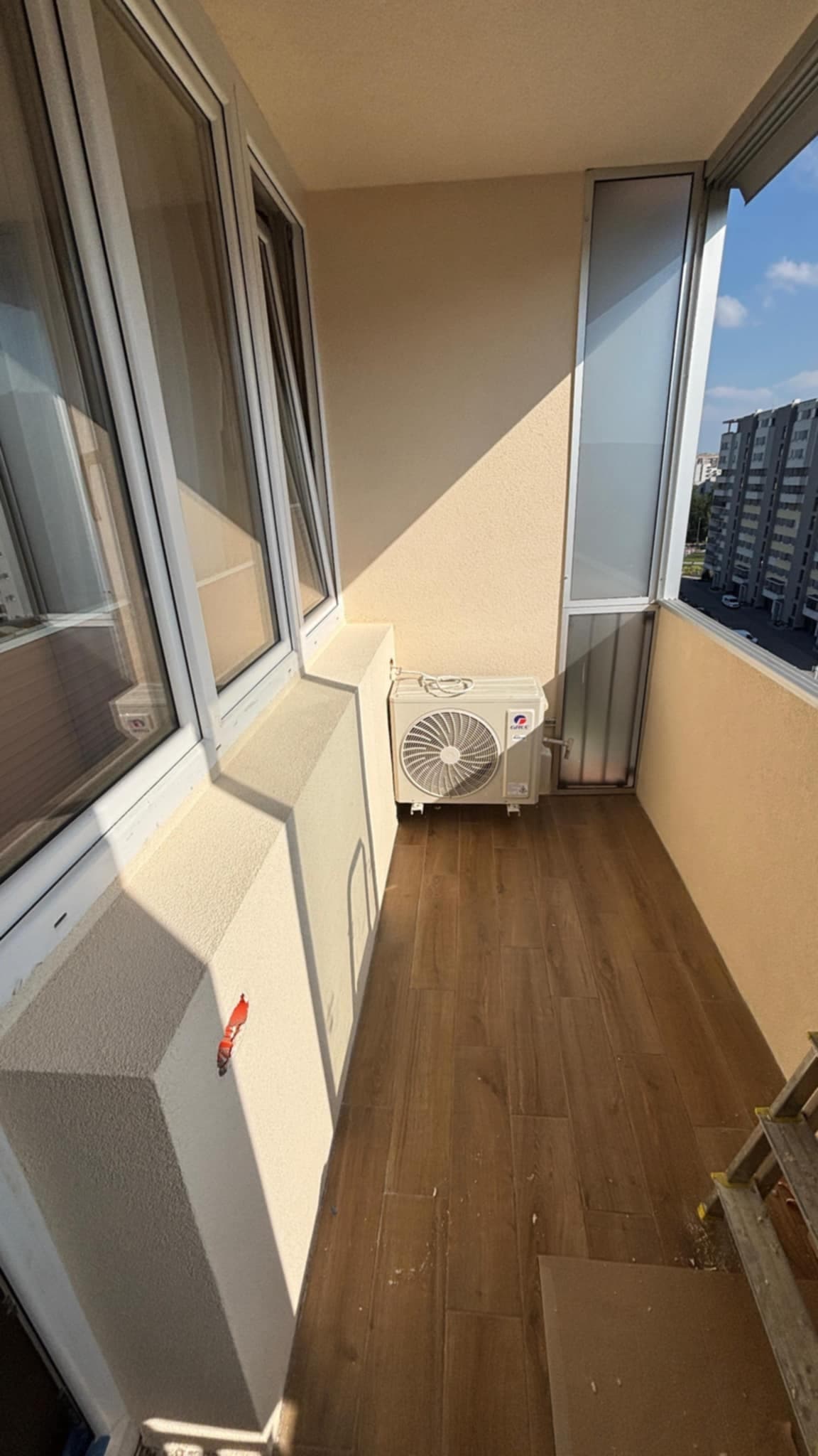 Balkon po renowacji wykonanej przeze mnie